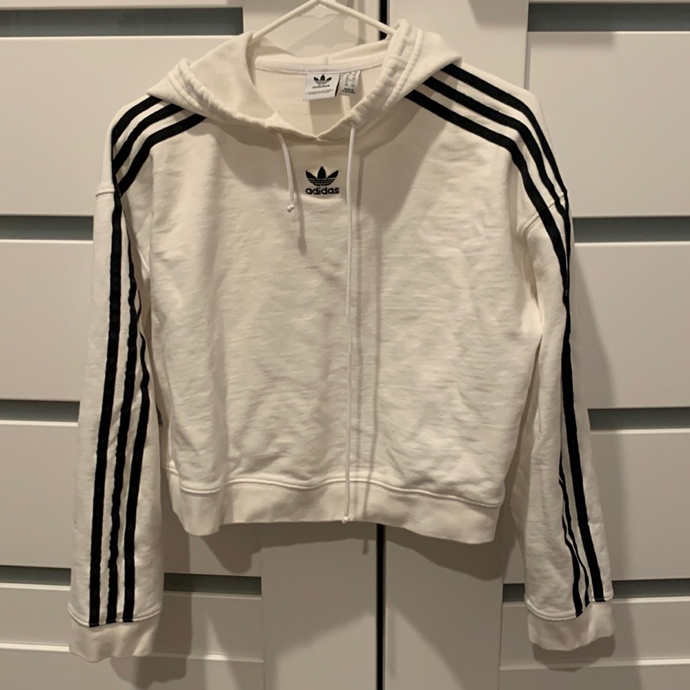 Adidas cropped hoodie
